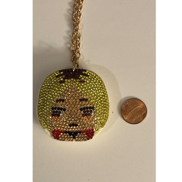 Haikyu!! Kozume Kenma Rhinestones And A Gold Chain Keyring Charm - Picture 5 of 11